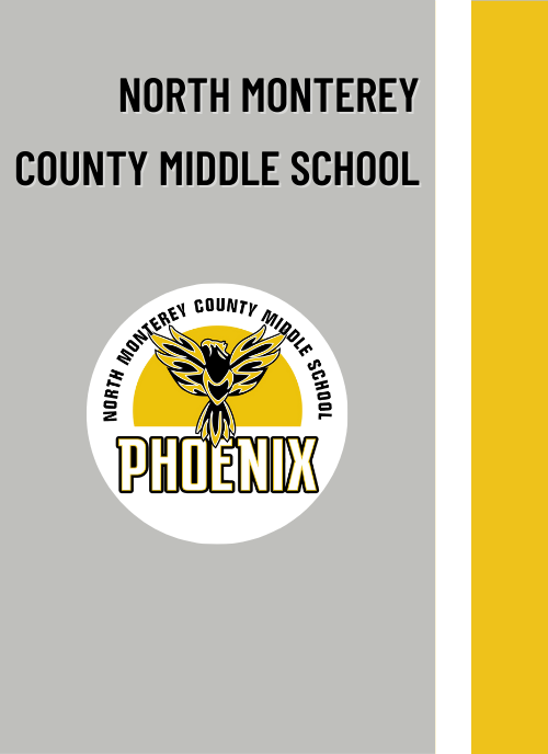 North Monterey County Middle School text with the Middle School logo below